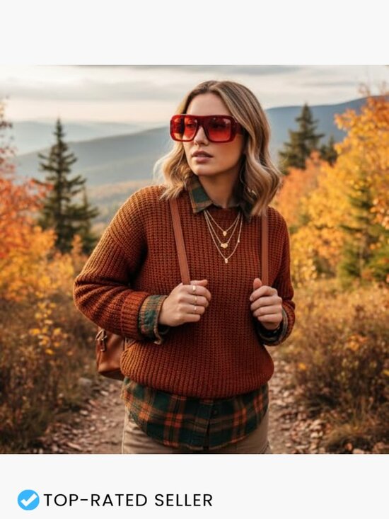 Retro Square Oversize Sunglasses Metal Frame Shield Style UV400 Protection main image 4